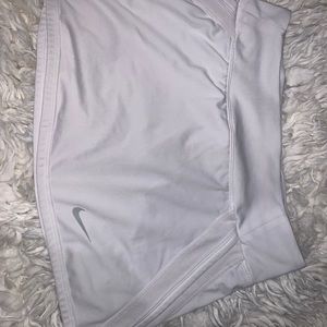 white nike tennis skirt
